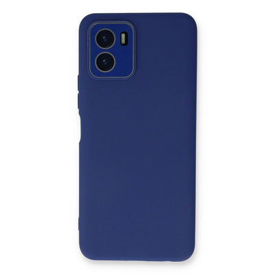 Vivo Y15s Kılıf Lansman Glass Kapak - Sky Blue