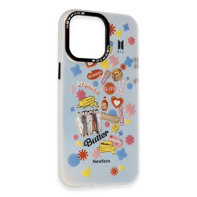 Apple İphone 14 Pro Kılıf Estoril Desenli Kapak - Estoril - 16