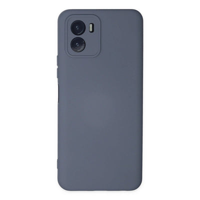 Vivo Y15s Kılıf Nano İçi Kadife Silikon - Gri