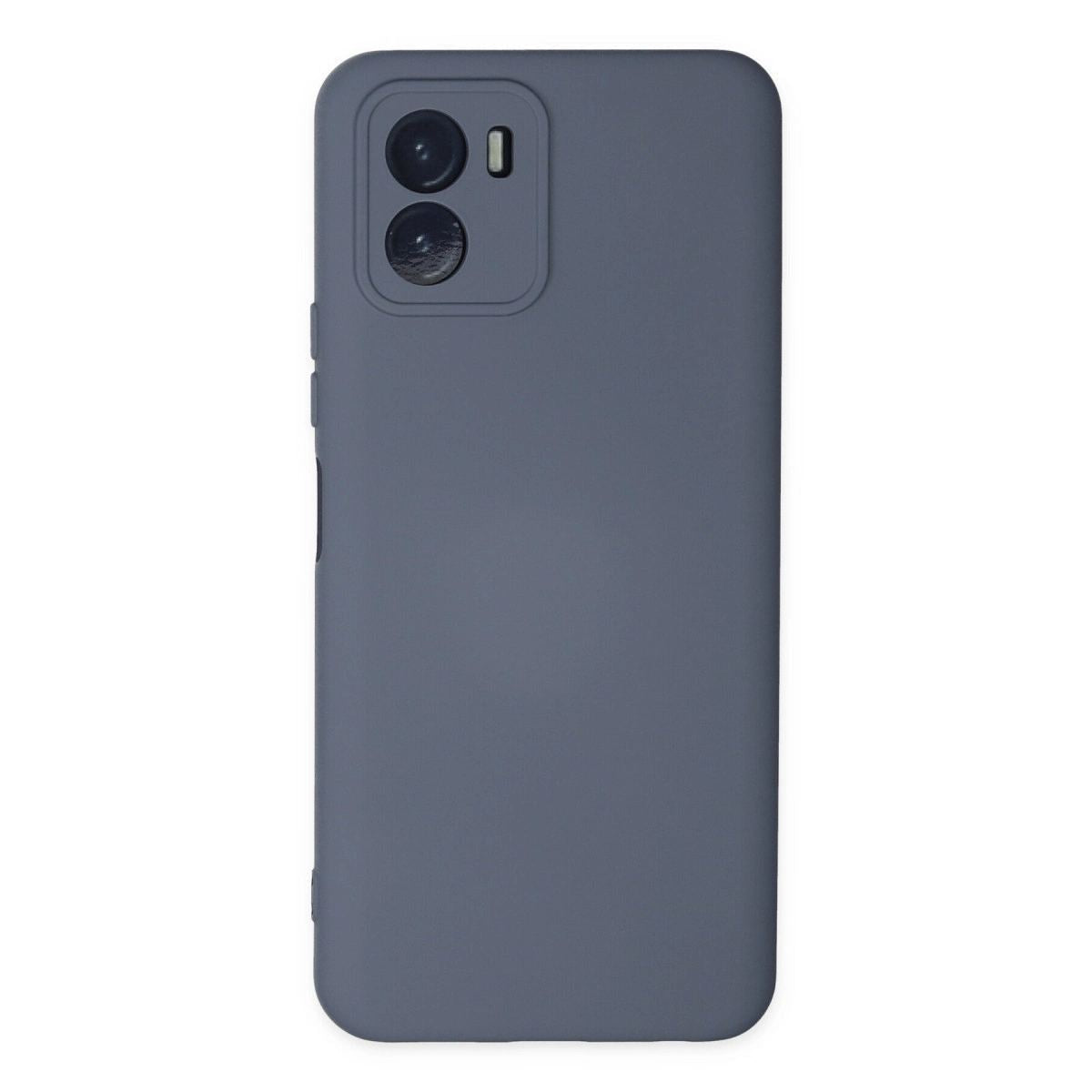 Vivo Y15s Kılıf Nano İçi Kadife Silikon - Gri