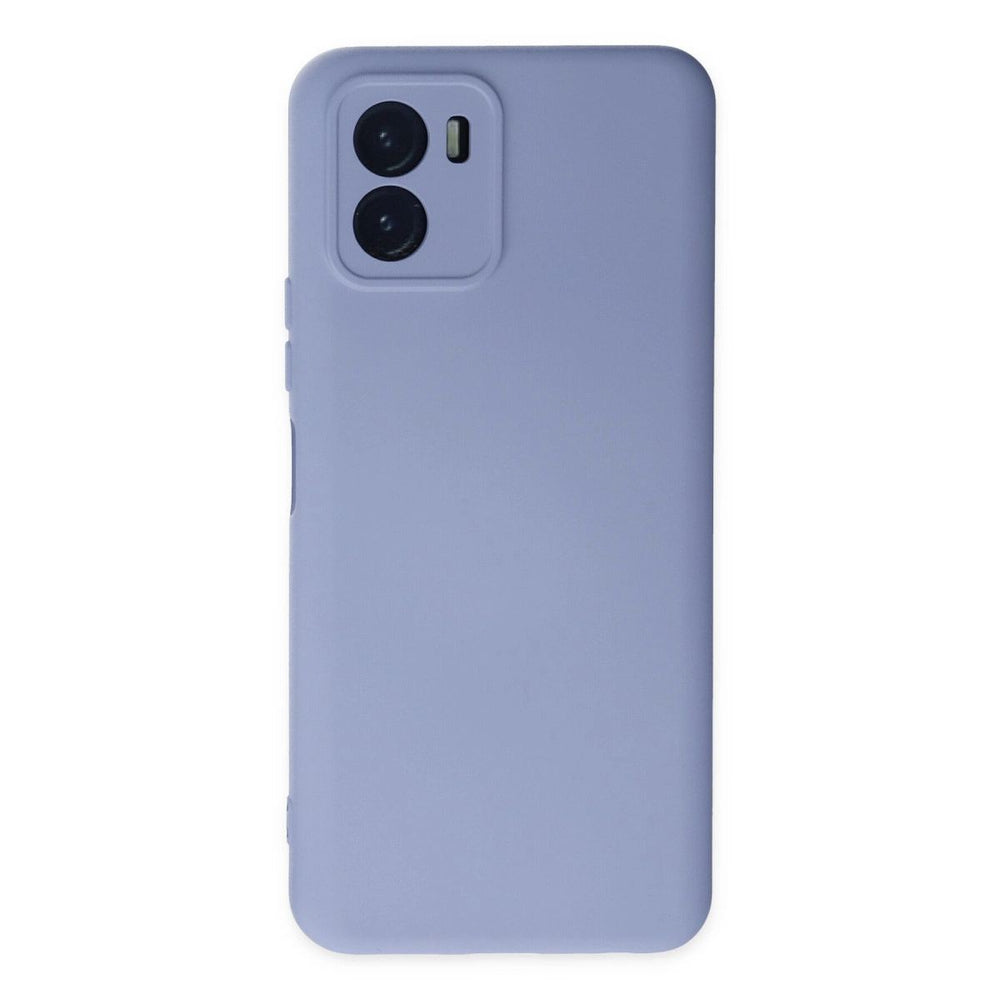 Vivo Y15s Kılıf Nano İçi Kadife Silikon - Lila