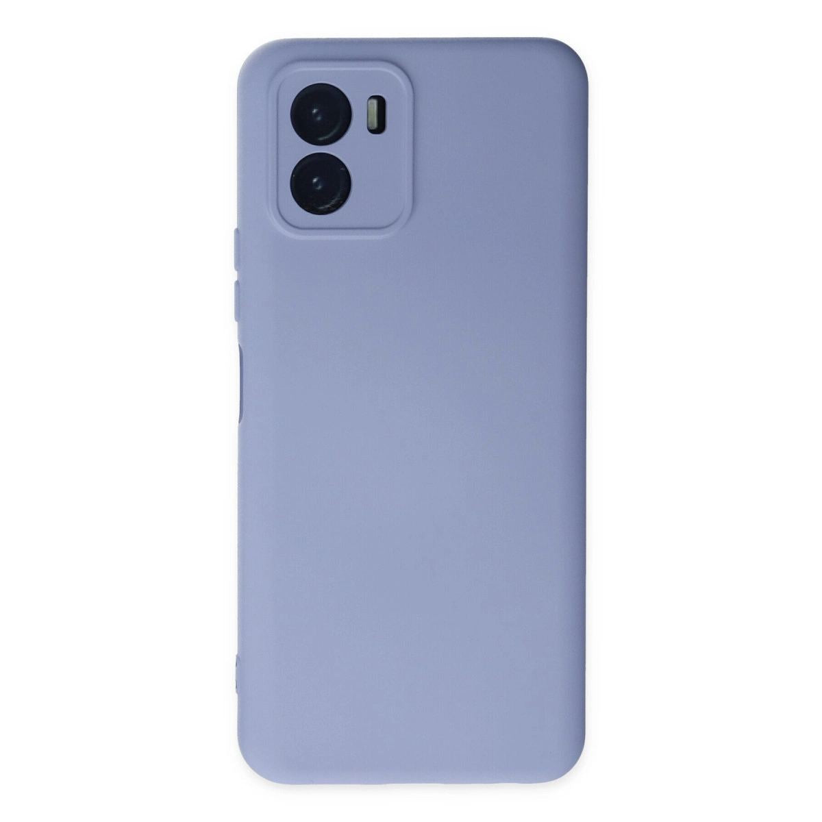Vivo Y15s Kılıf Nano İçi Kadife Silikon - Lila