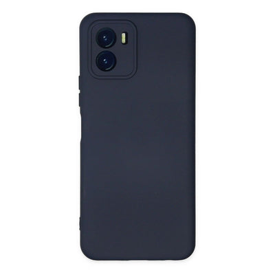 Vivo Y15s Kılıf Nano İçi Kadife Silikon - Lacivert