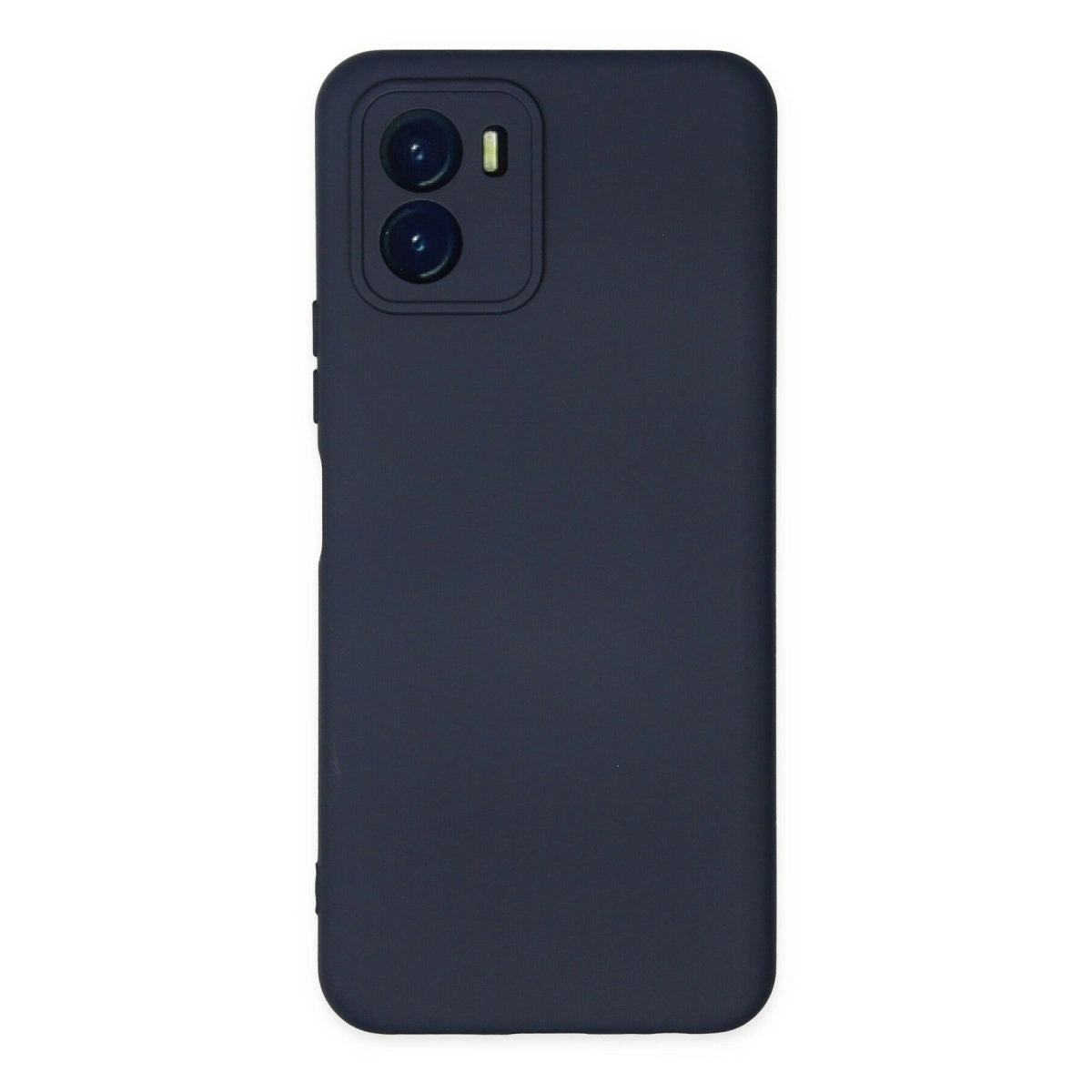 Vivo Y15s Kılıf Nano İçi Kadife Silikon - Lacivert