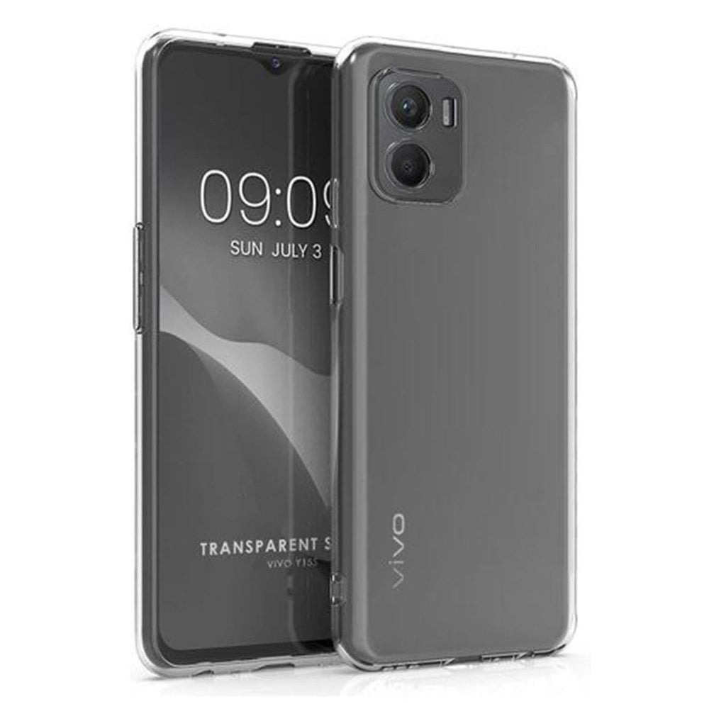 Vivo Y15s Kılıf Lüx Şeffaf Silikon
