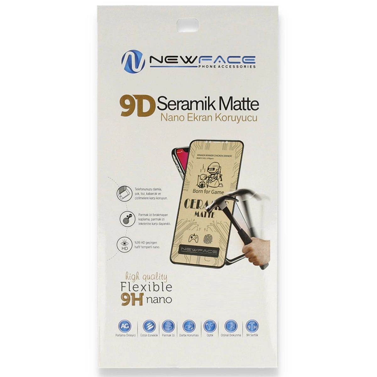 Xiaomi Redmi Note 9 Pro Mat Seramik Nano Ekran Koruyucu