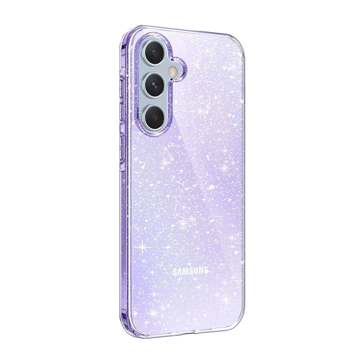 Samsung Galaxy A15 4g Kılıf Glow Kapak - Mor