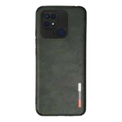 Xiaomi Redmi 10c Kılıf Loop Deri Silikon - Yeşil