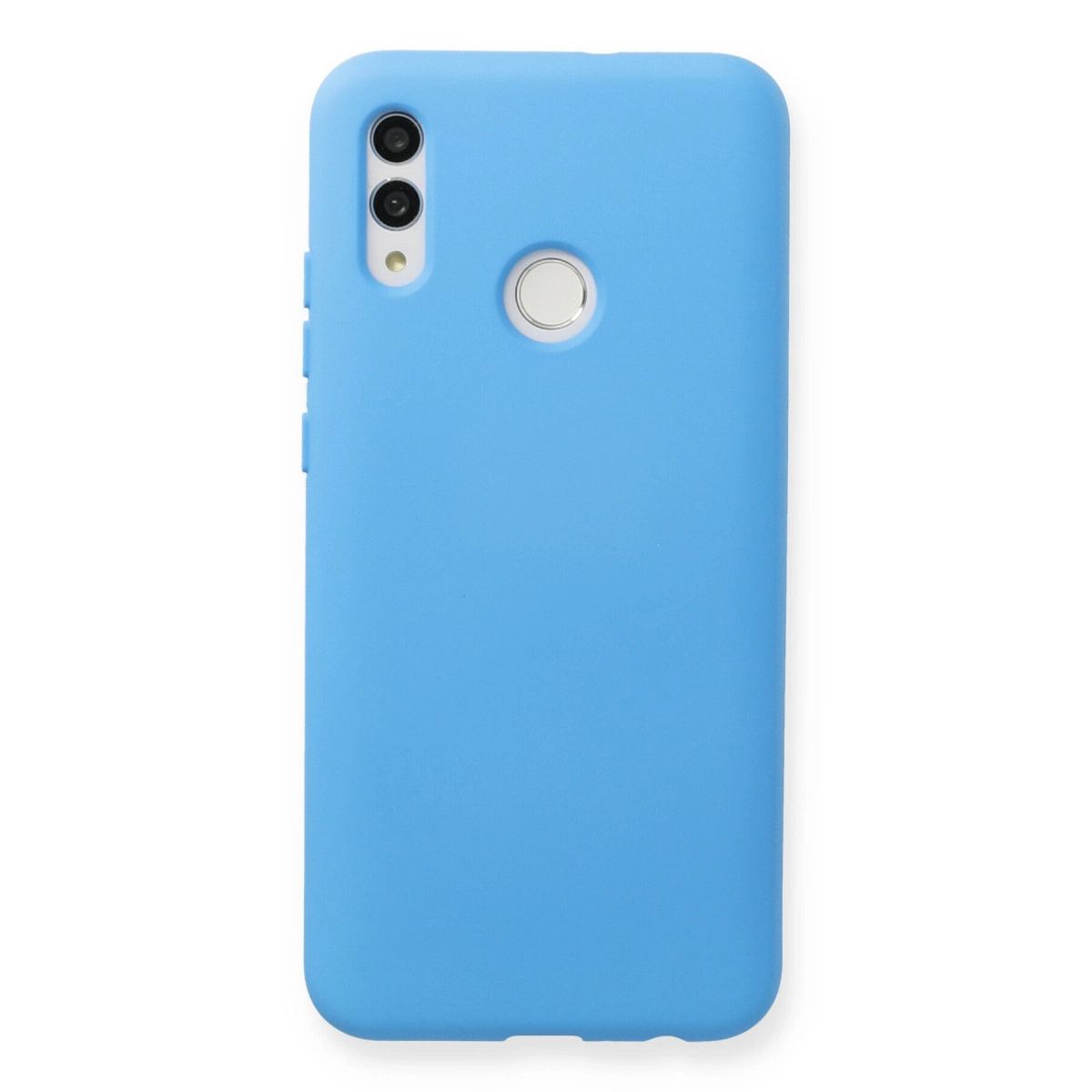 Huawei P Smart 2019 Kılıf Nano İçi Kadife Silikon - Mavi