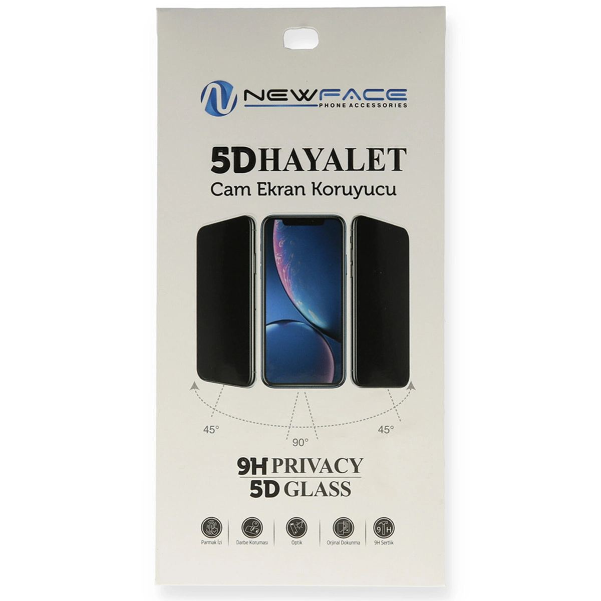Huawei P Smart 2021 5d Hayalet Cam Ekran Koruyucu