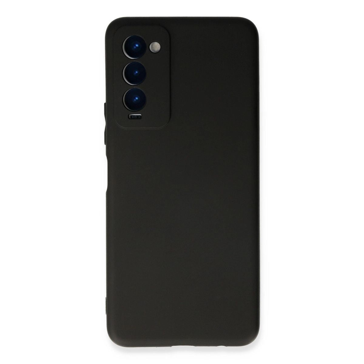 Tecno Camon 18 Kılıf First Silikon - Siyah