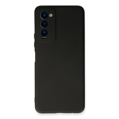 Tecno Camon 18 Kılıf First Silikon - Siyah