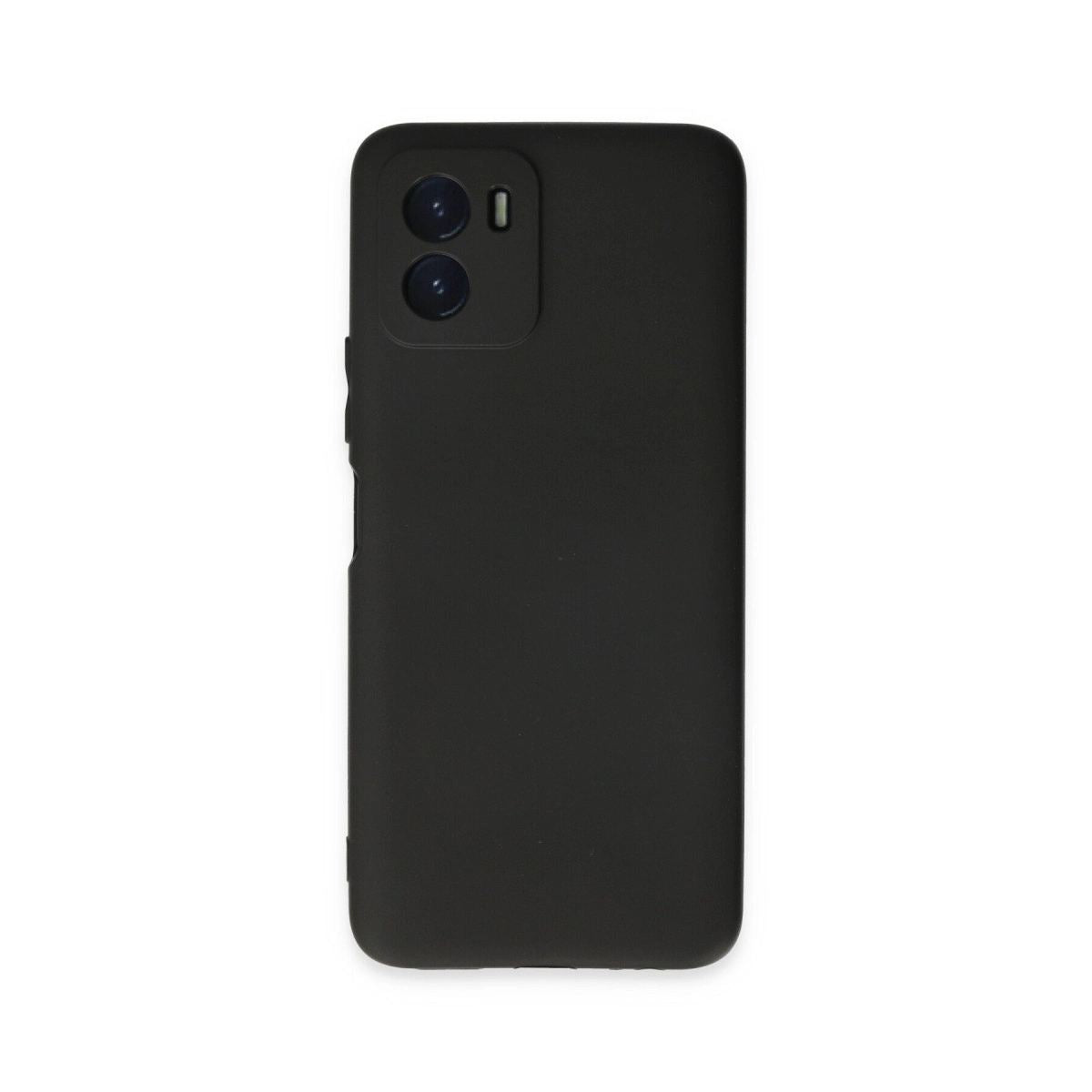 Vivo Y15s Kılıf First Silikon - Siyah