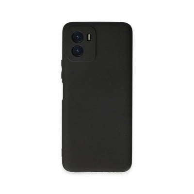 Vivo Y15s Kılıf First Silikon - Siyah