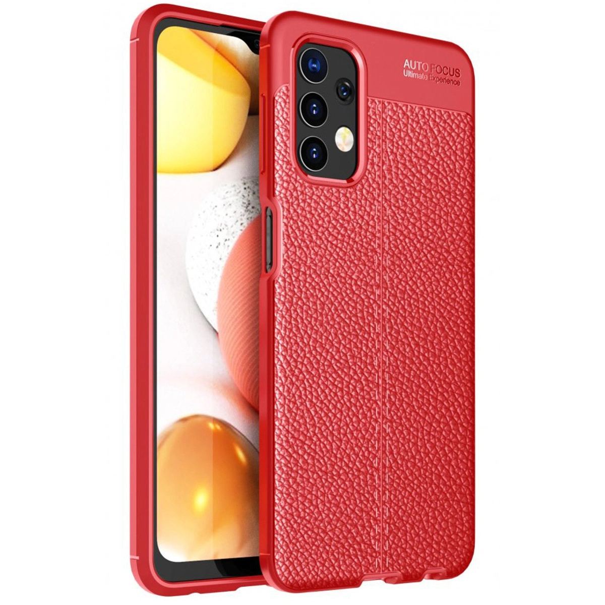 Samsung Galaxy A13 4g Kılıf Auto Focus Kapak - Kırmızı