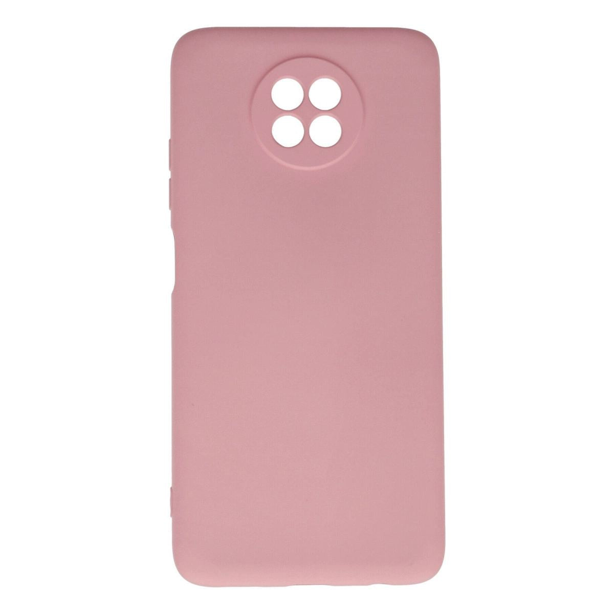 Xiaomi Redmi Note 9 5g Kılıf Nano İçi Kadife Silikon - Pembe