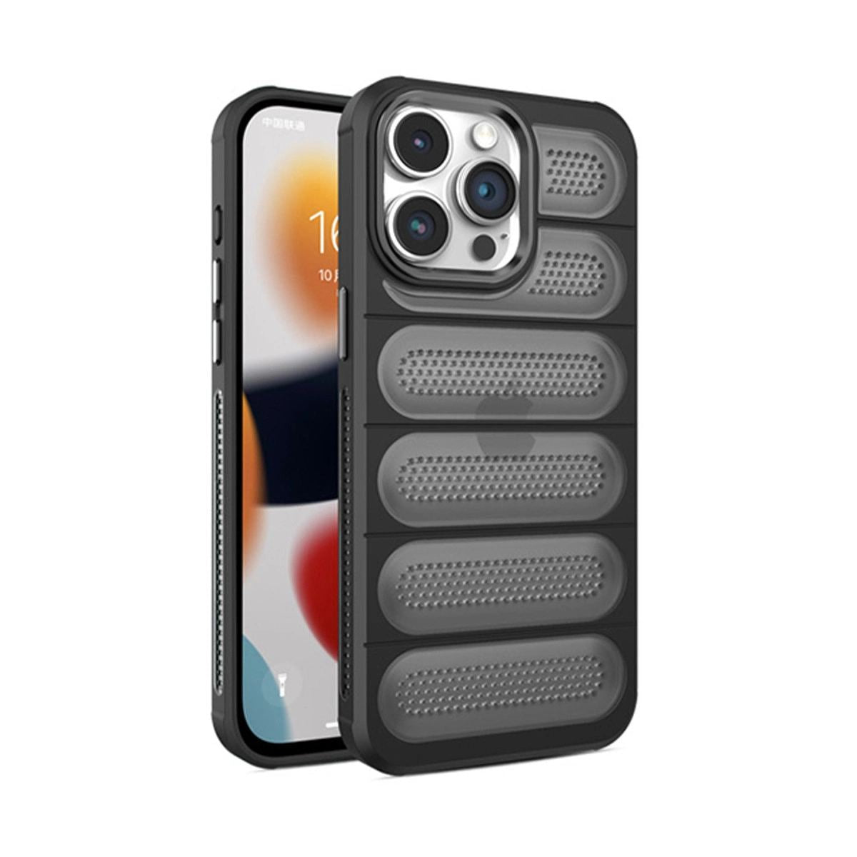 Apple İphone 14 Pro Kılıf Airmax Silikon Kapak - Siyah