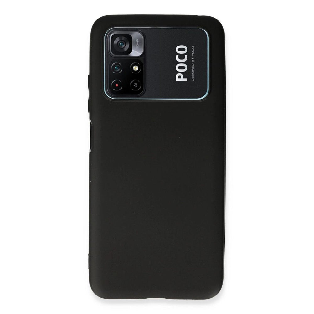 Xiaomi Poco M4 Pro 4g Kılıf First Silikon - Siyah