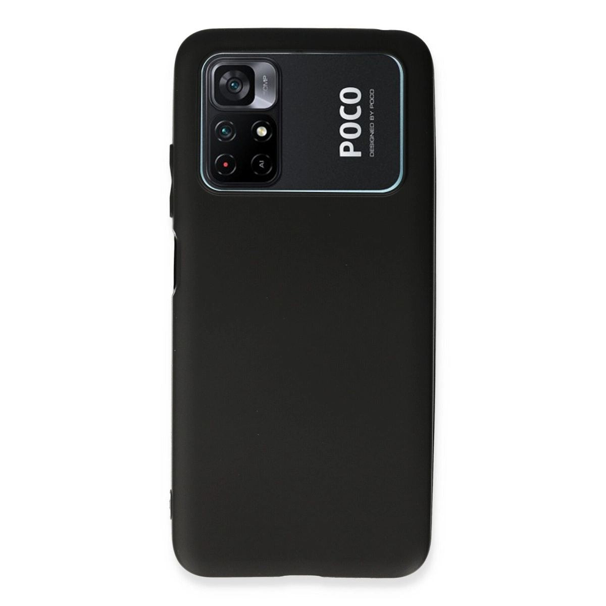 Xiaomi Poco M4 Pro 4g Kılıf First Silikon - Siyah