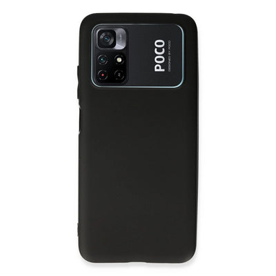 Xiaomi Poco M4 Pro 4g Kılıf First Silikon - Siyah