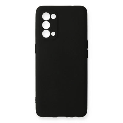 Oppo Reno 5 Pro Kılıf First Silikon - Siyah