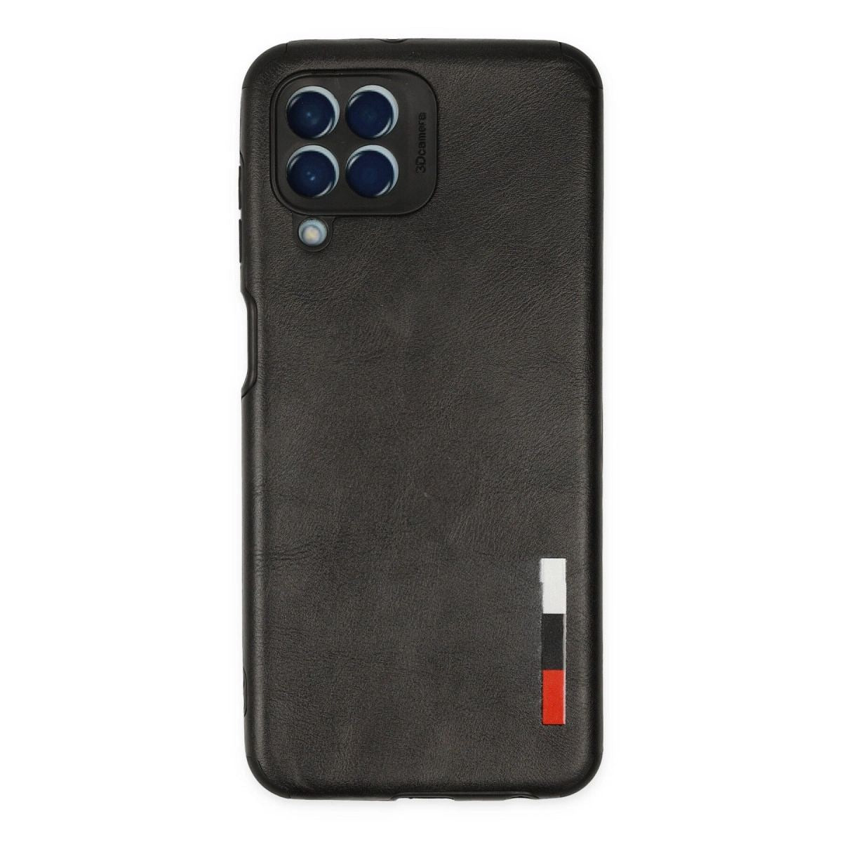 Samsung Galaxy M33 Kılıf Loop Deri Silikon - Siyah
