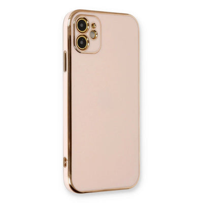 Apple İphone 11 Kılıf Volet Silikon - Pembe