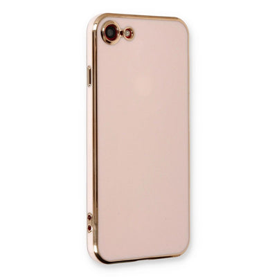 Apple İphone 7 Kılıf Volet Silikon - Pembe