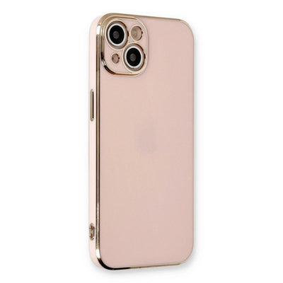 Apple İphone 13 Kılıf Volet Silikon - Pembe