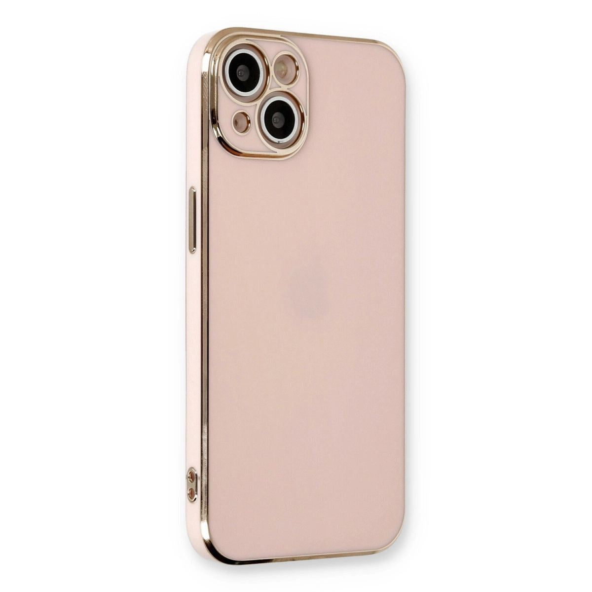 Apple İphone 13 Kılıf Volet Silikon - Pembe