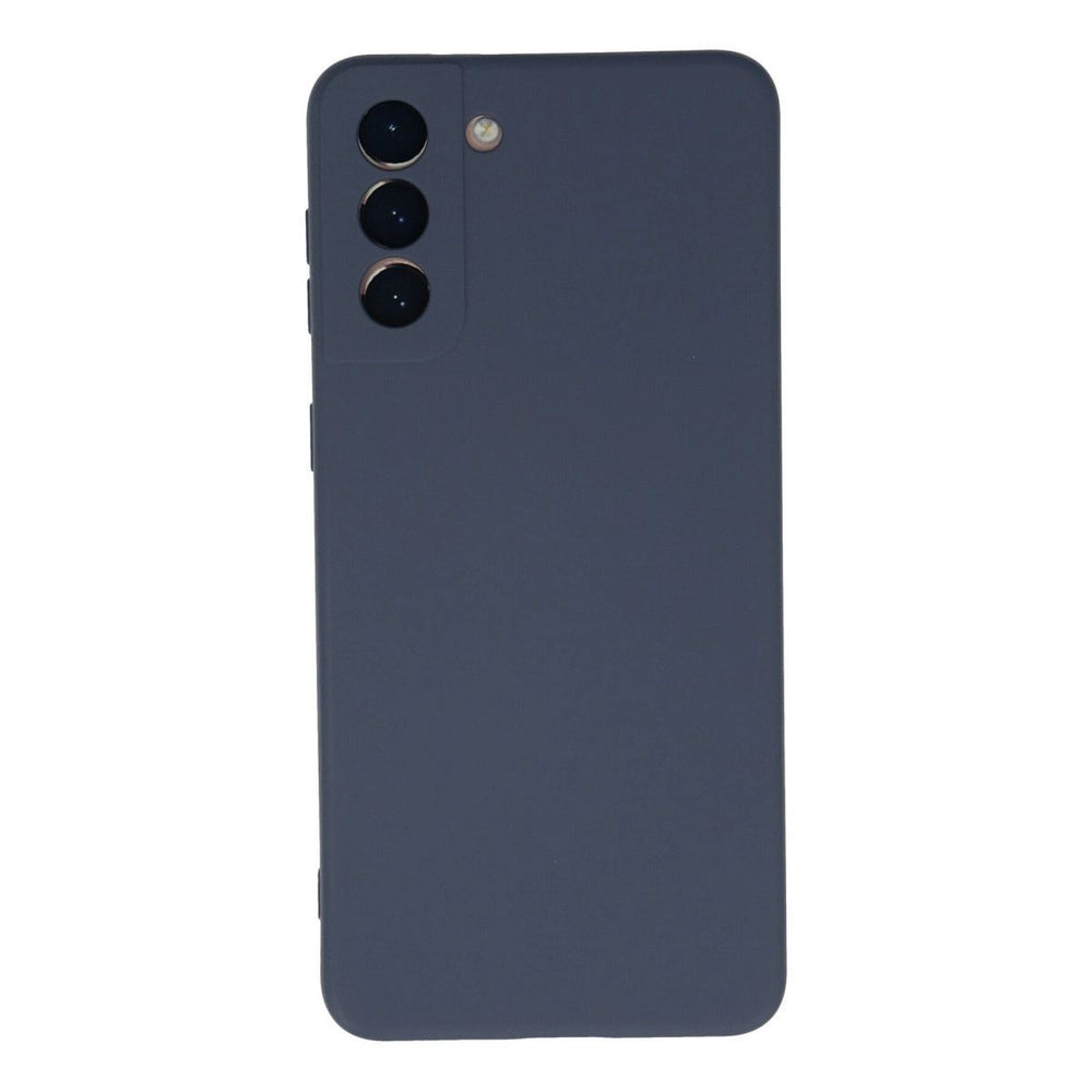 Samsung Galaxy S21 Plus Kılıf Nano İçi Kadife Silikon - Gri