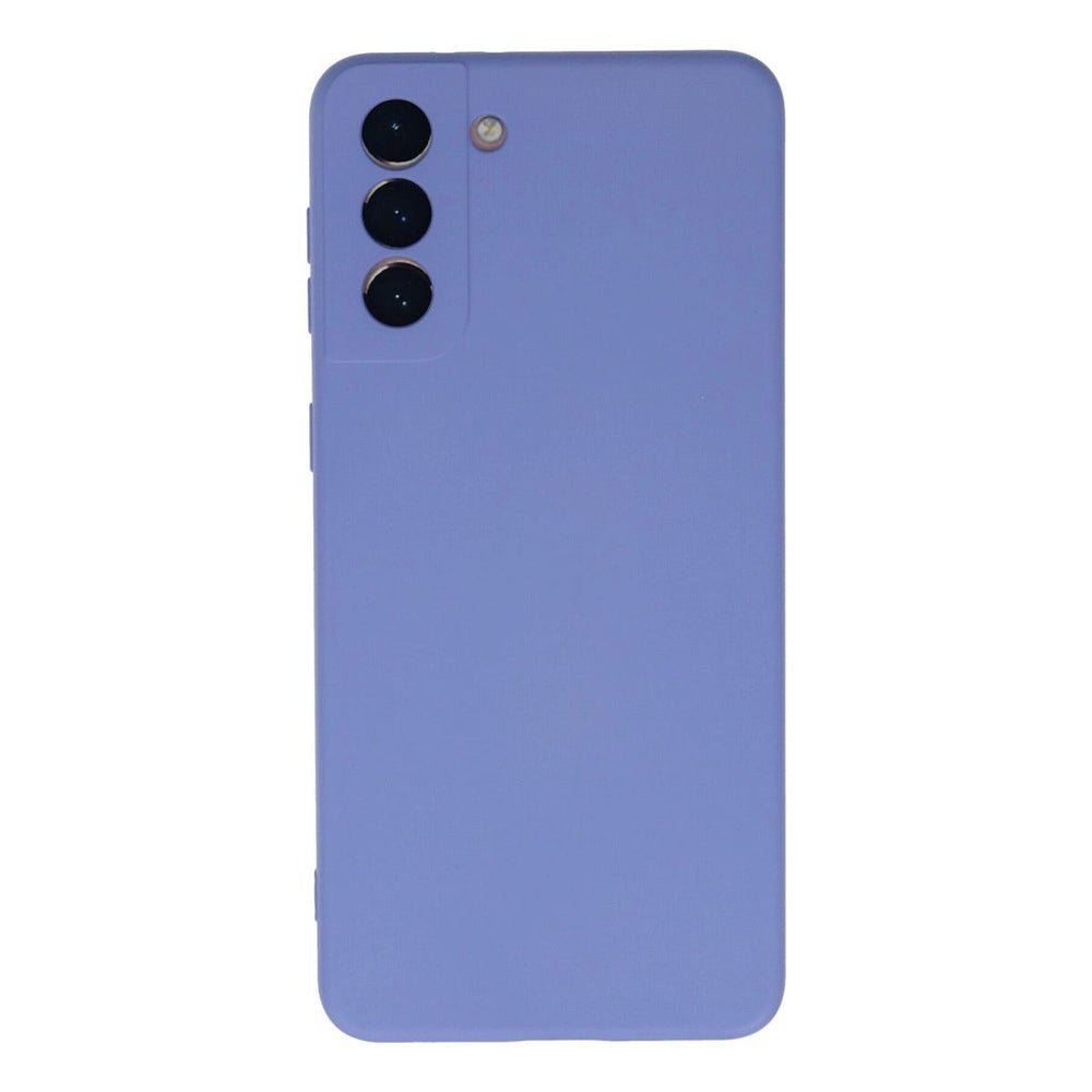 Samsung Galaxy S21 Plus Kılıf Nano İçi Kadife Silikon - Lila