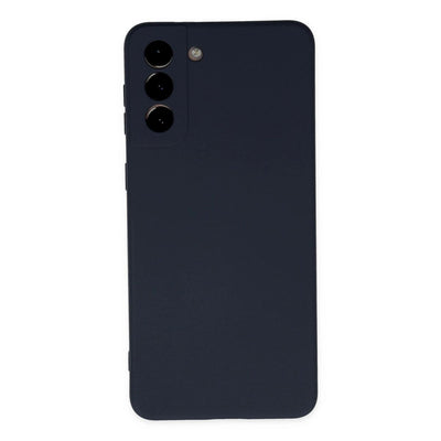 Samsung Galaxy S21 Plus Kılıf Nano İçi Kadife Silikon - Lacivert