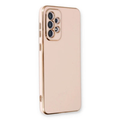Samsung Galaxy A33 5g Kılıf Volet Silikon - Pembe