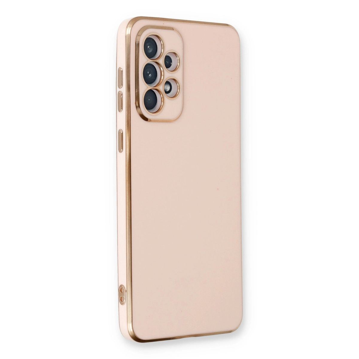 Samsung Galaxy A33 5g Kılıf Volet Silikon - Pembe