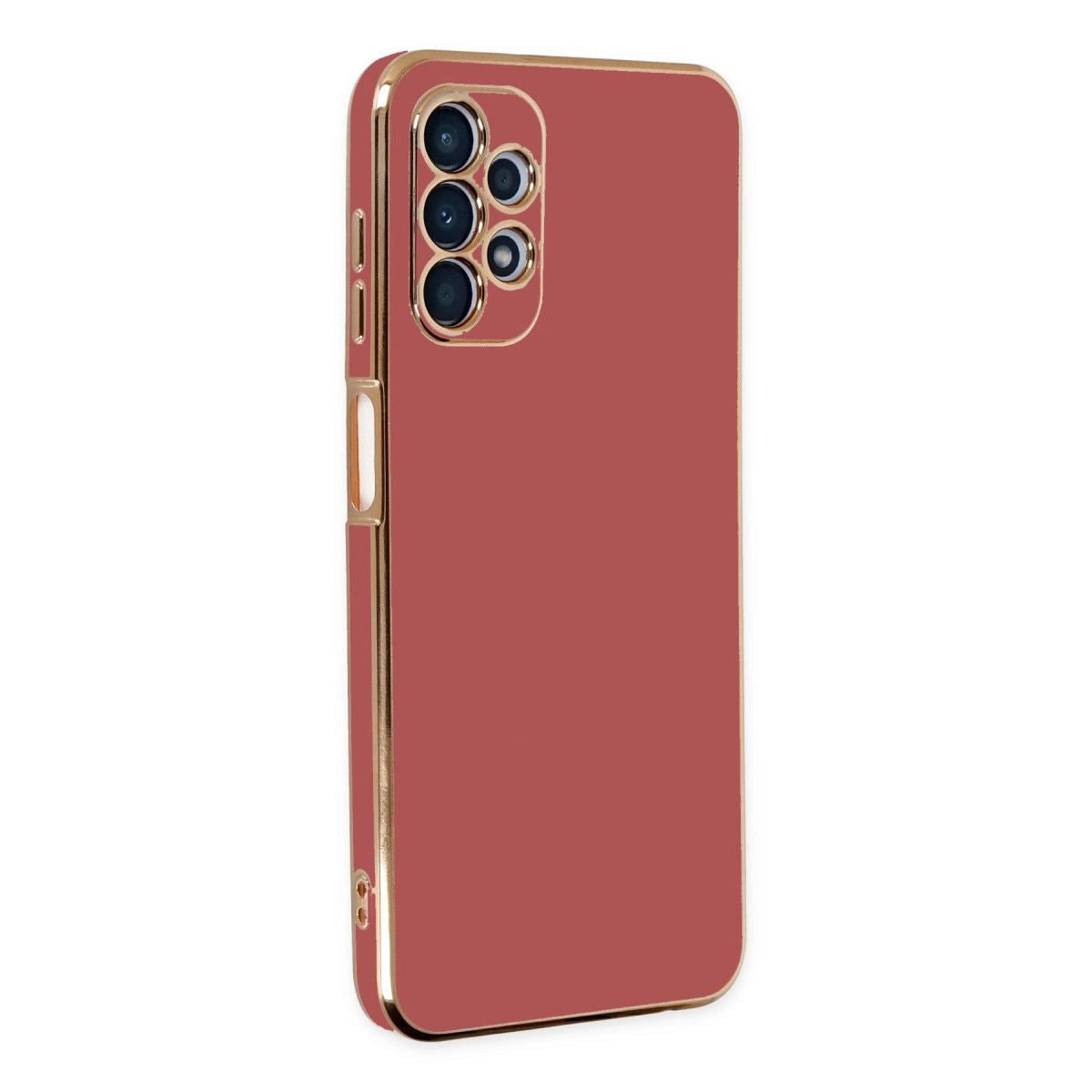 Samsung Galaxy A13 4g Kılıf Volet Silikon - Kırmızı