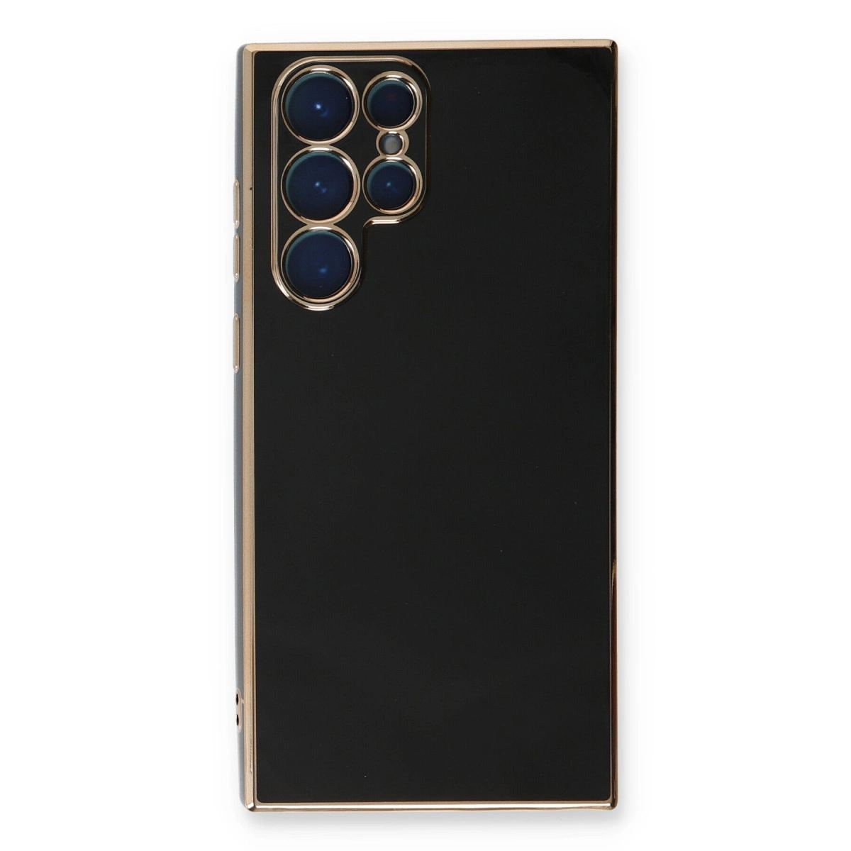 Samsung Galaxy S22 Ultra Kılıf Volet Silikon - Siyah