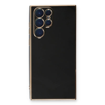 Samsung Galaxy S22 Ultra Kılıf Volet Silikon - Siyah