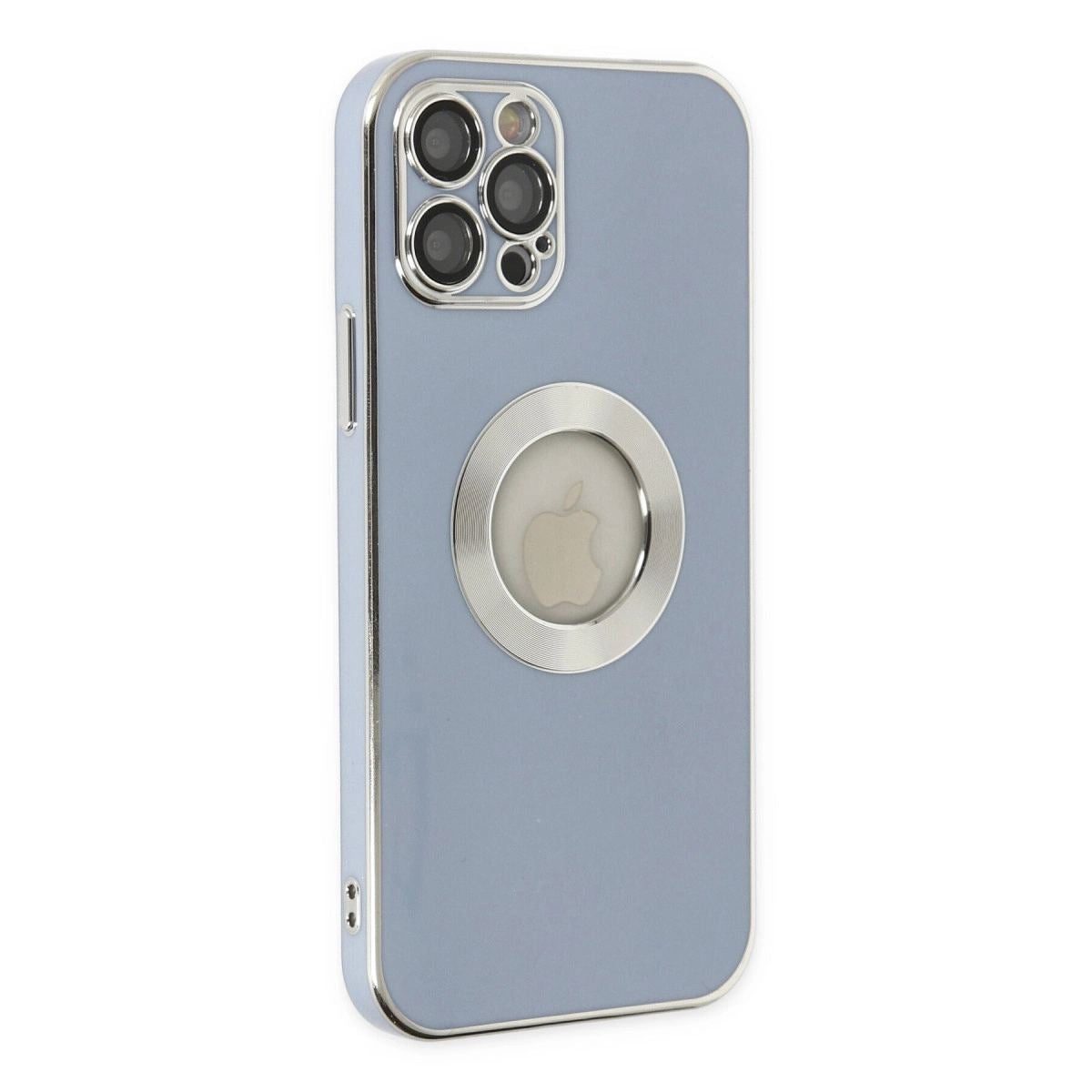 Apple İphone 12 Pro Kılıf Store Silikon - Sierra Blue