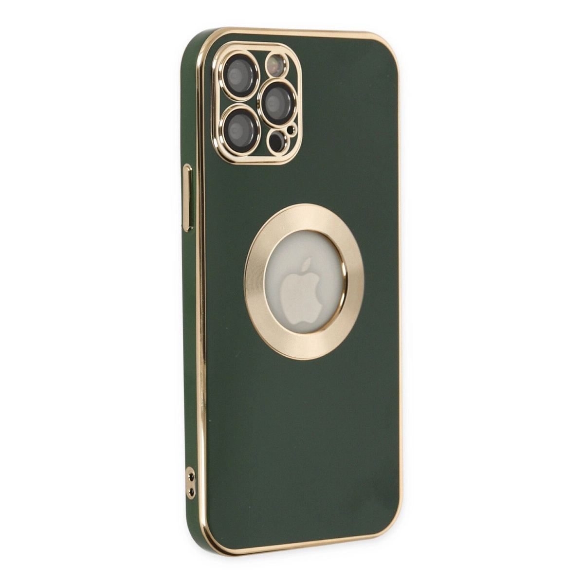 Apple İphone 12 Pro Max Kılıf Store Silikon - Yeşil