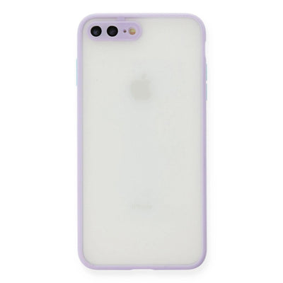 Apple İphone 7 Plus Kılıf Montreal Silikon Kapak - Mor