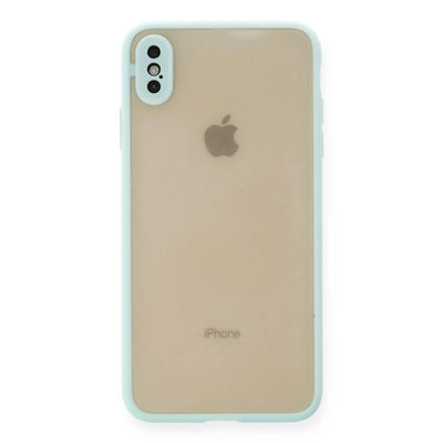 Apple İphone X Kılıf Montreal Silikon Kapak - Turkuaz
