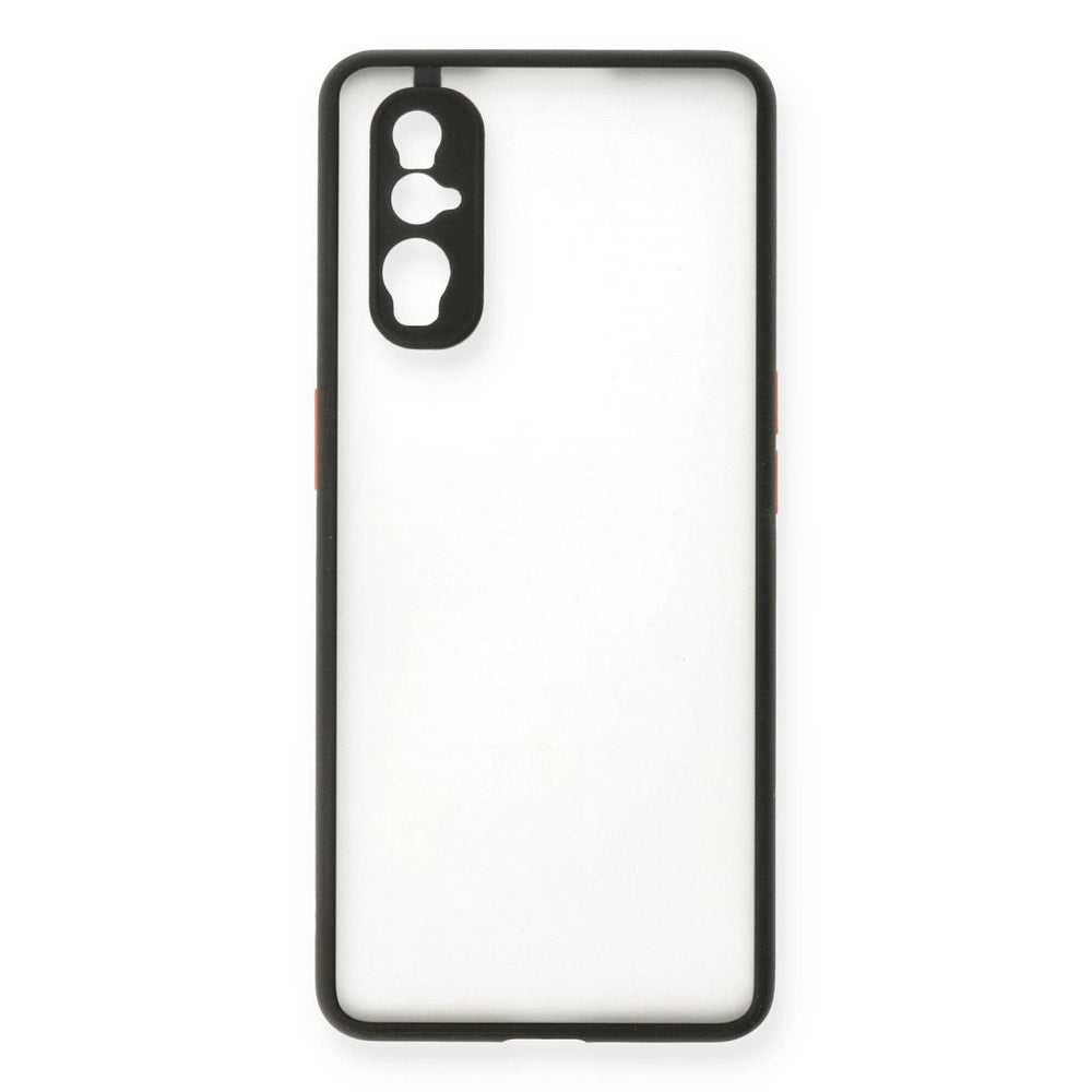 Oppo Find X2 Kılıf Montreal Silikon Kapak - Siyah