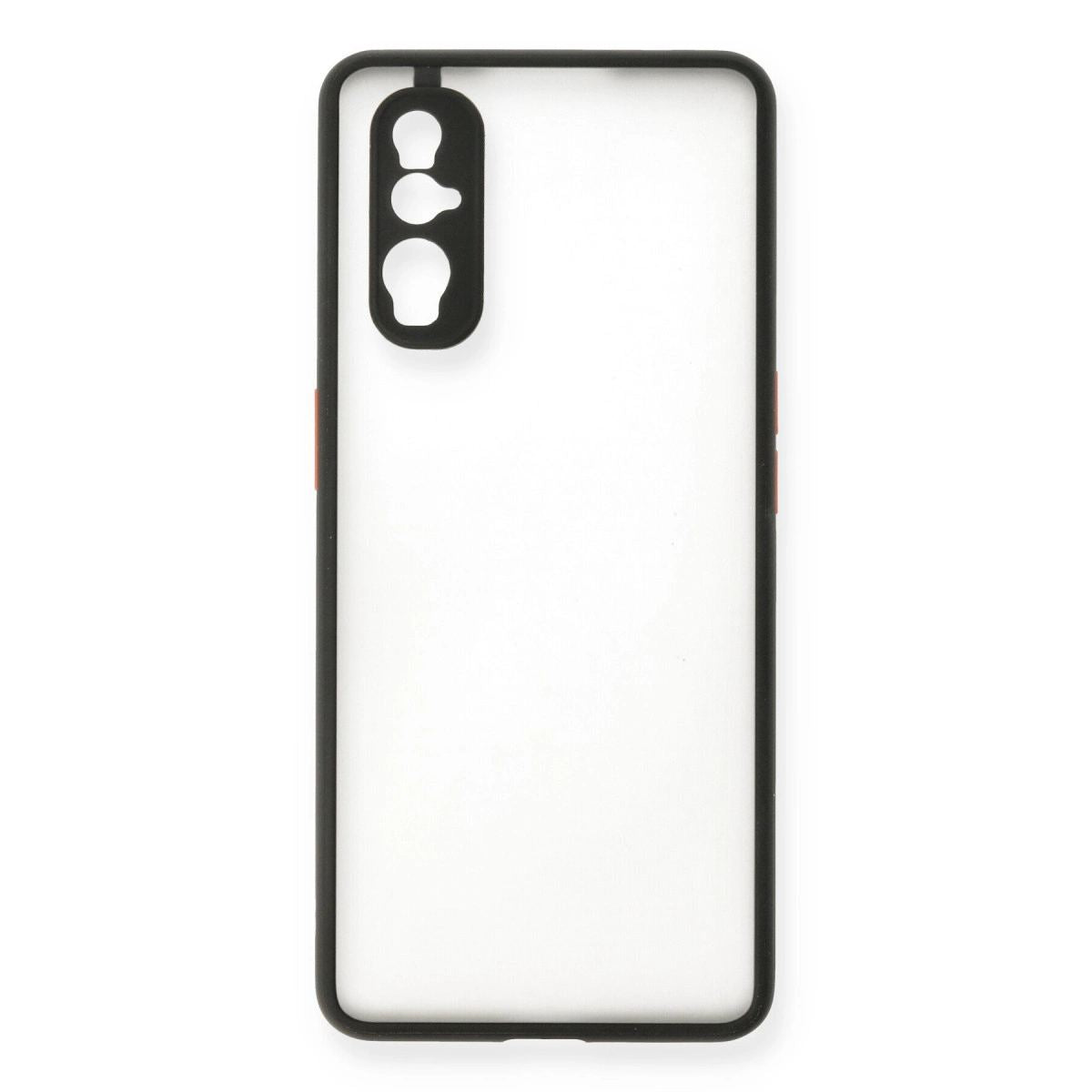 Oppo Find X2 Kılıf Montreal Silikon Kapak - Siyah