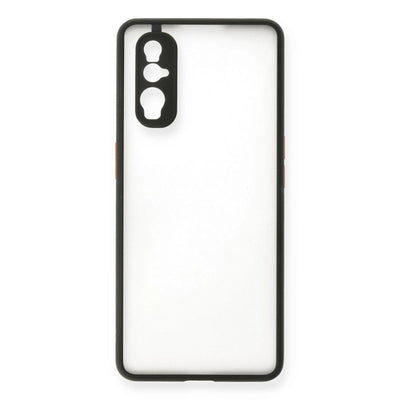 Oppo Find X2 Kılıf Montreal Silikon Kapak - Siyah