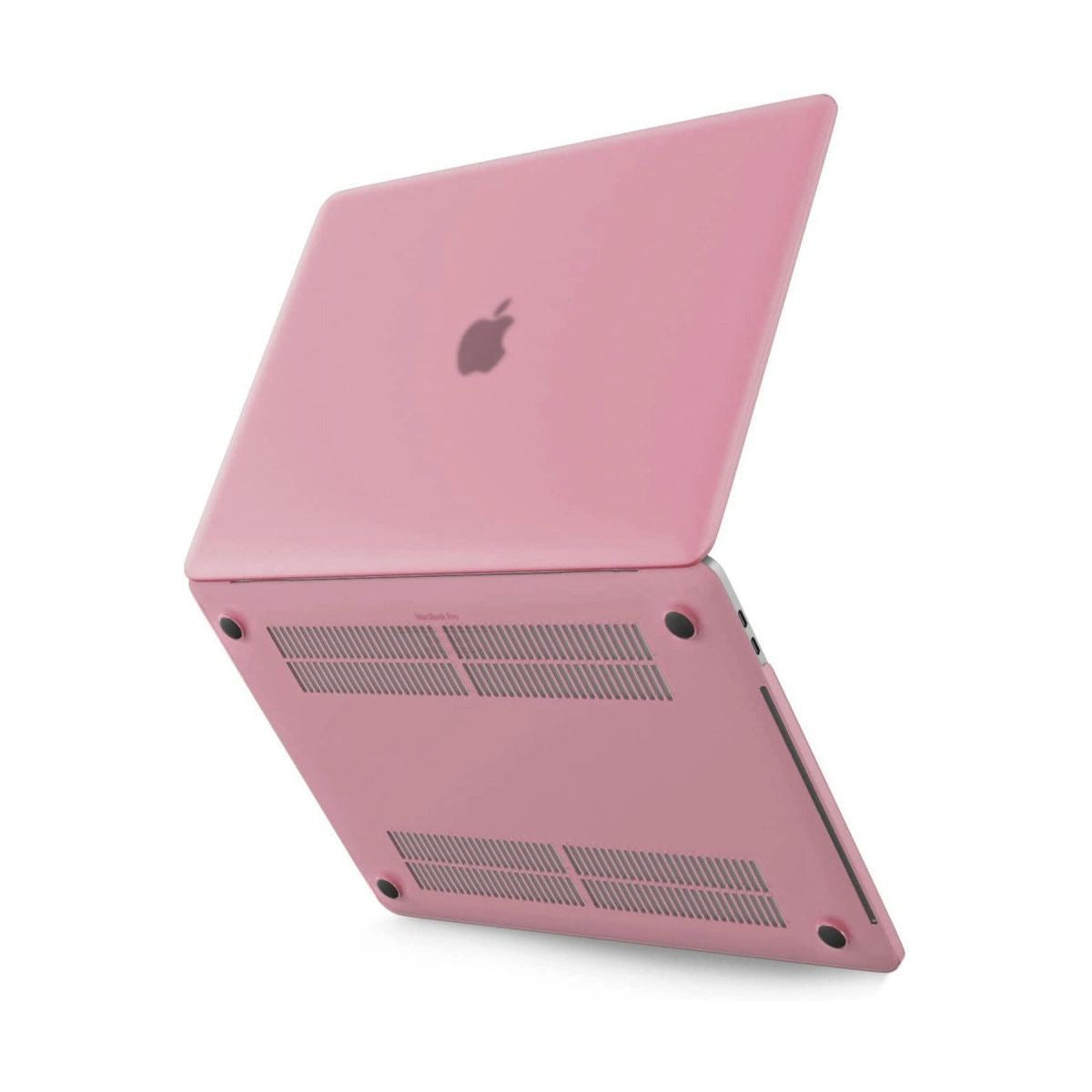 Apple Macbook Pro 13 2020 Macbook Buzlu Kapak - Pembe