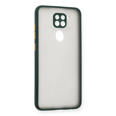 Xiaomi Redmi Note 9 Kılıf Montreal Silikon Kapak - Yeşil