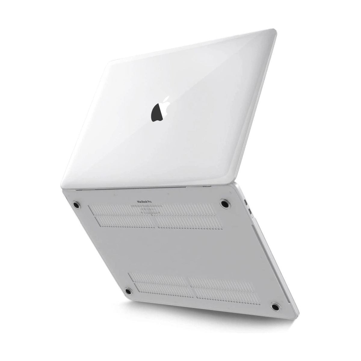 Apple Macbook Pro 16.2 2021 Macbook Buzlu Kapak - Şeffaf