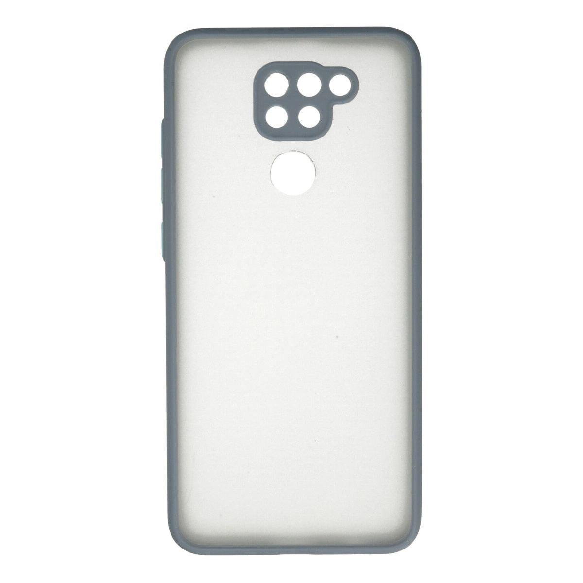 Xiaomi Redmi Note 9 Kılıf Montreal Silikon Kapak - Gri