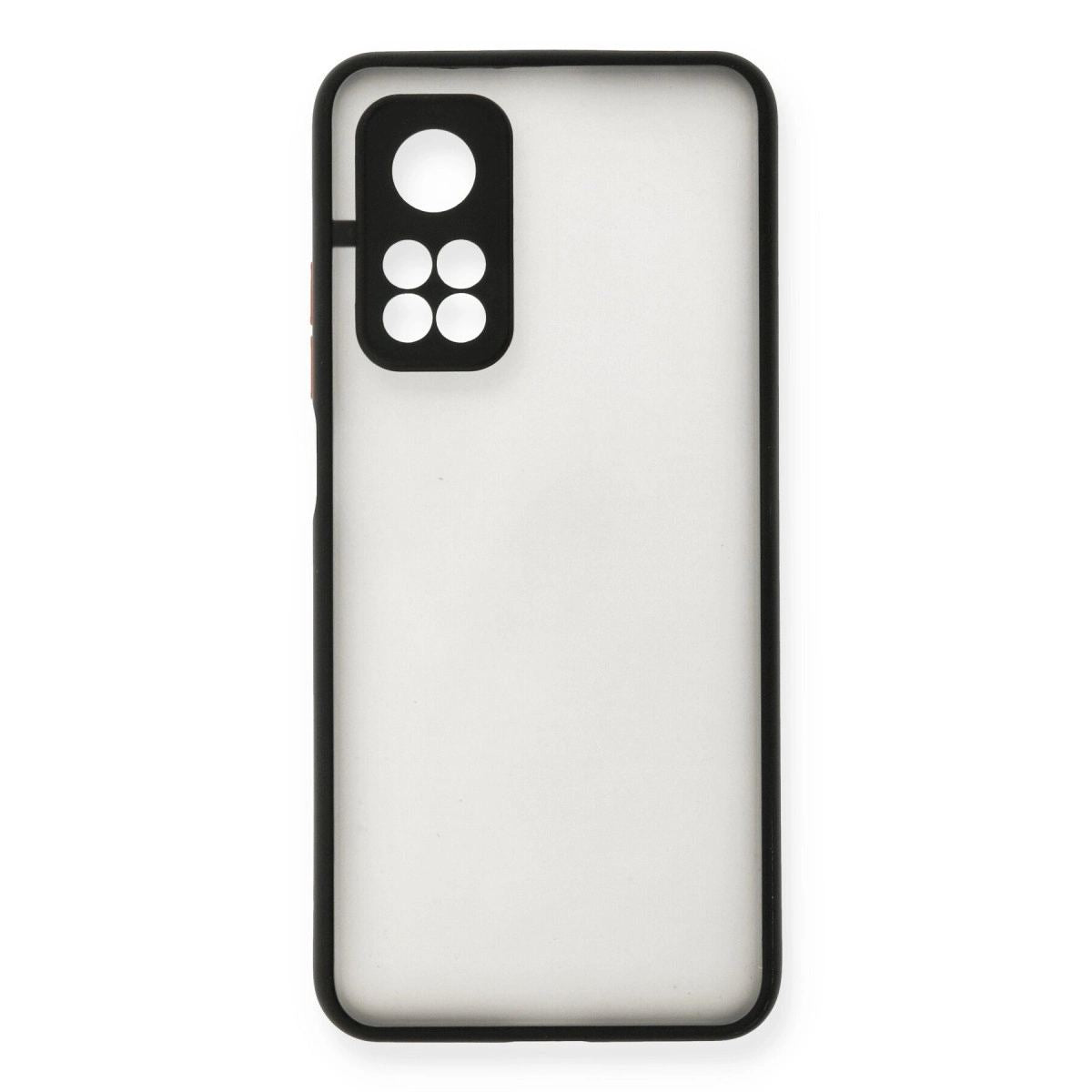 Xiaomi Mi 10t Kılıf Montreal Silikon Kapak - Siyah